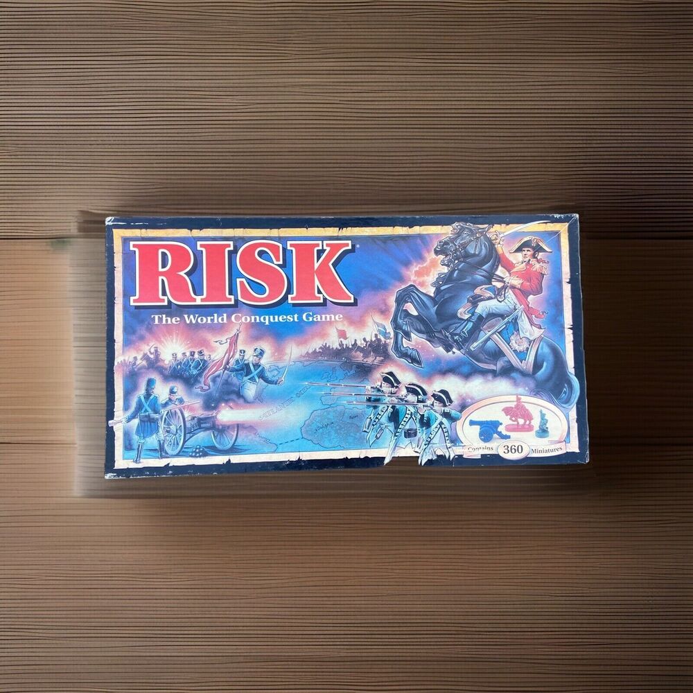 Parker Brothers Vtg Risk Board Game The Game of Global Domination Complete